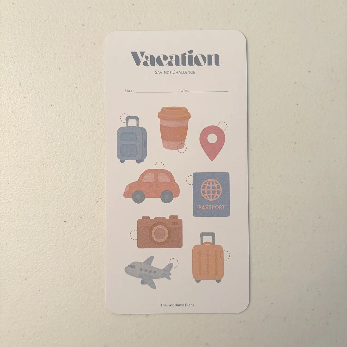 Vacation Savings Challenge