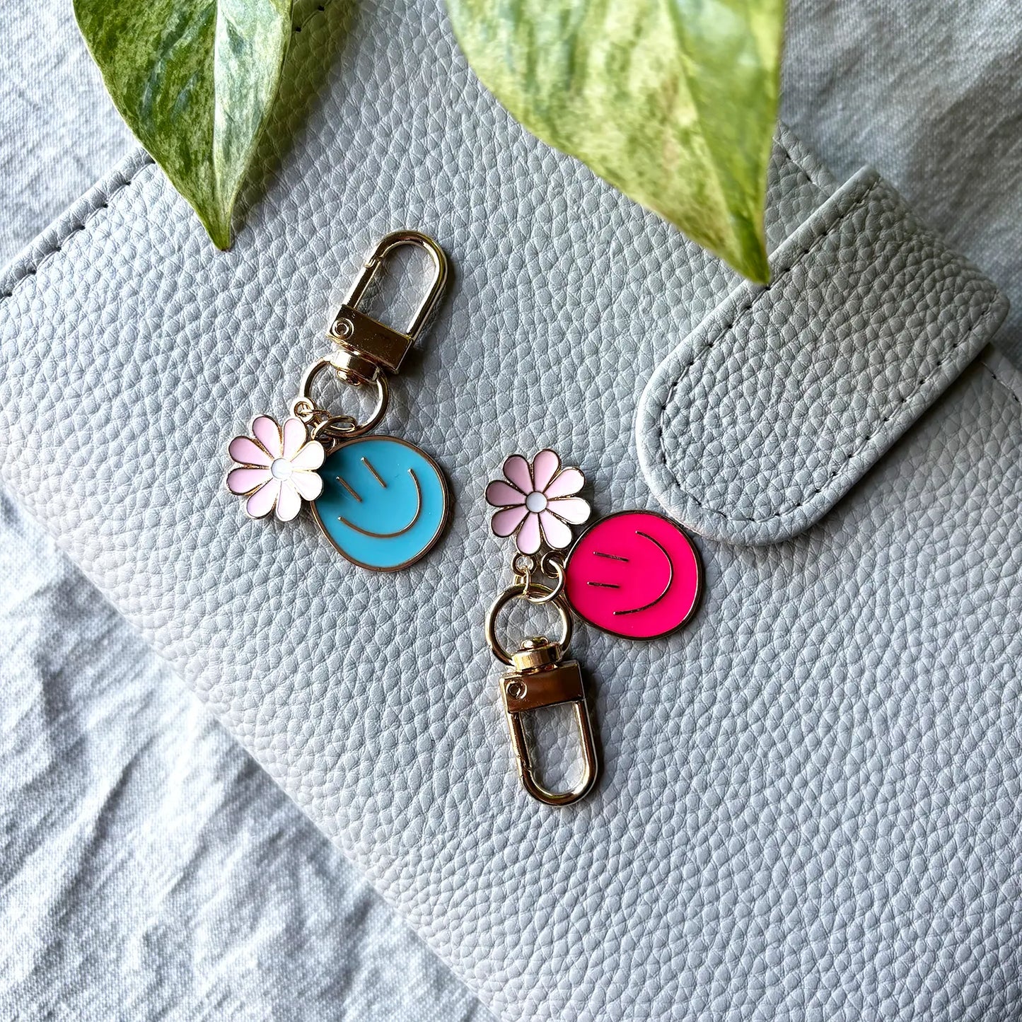 Porte-clés Smiley Bloom