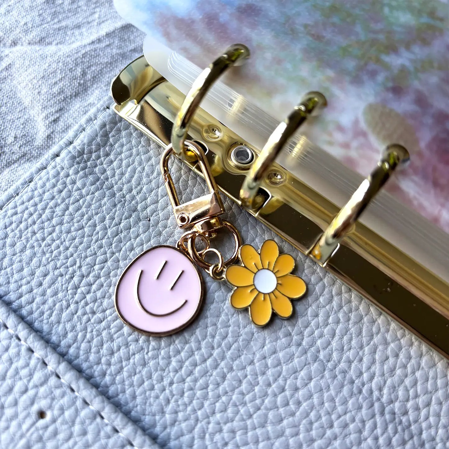 Porte-clés Smiley Bloom