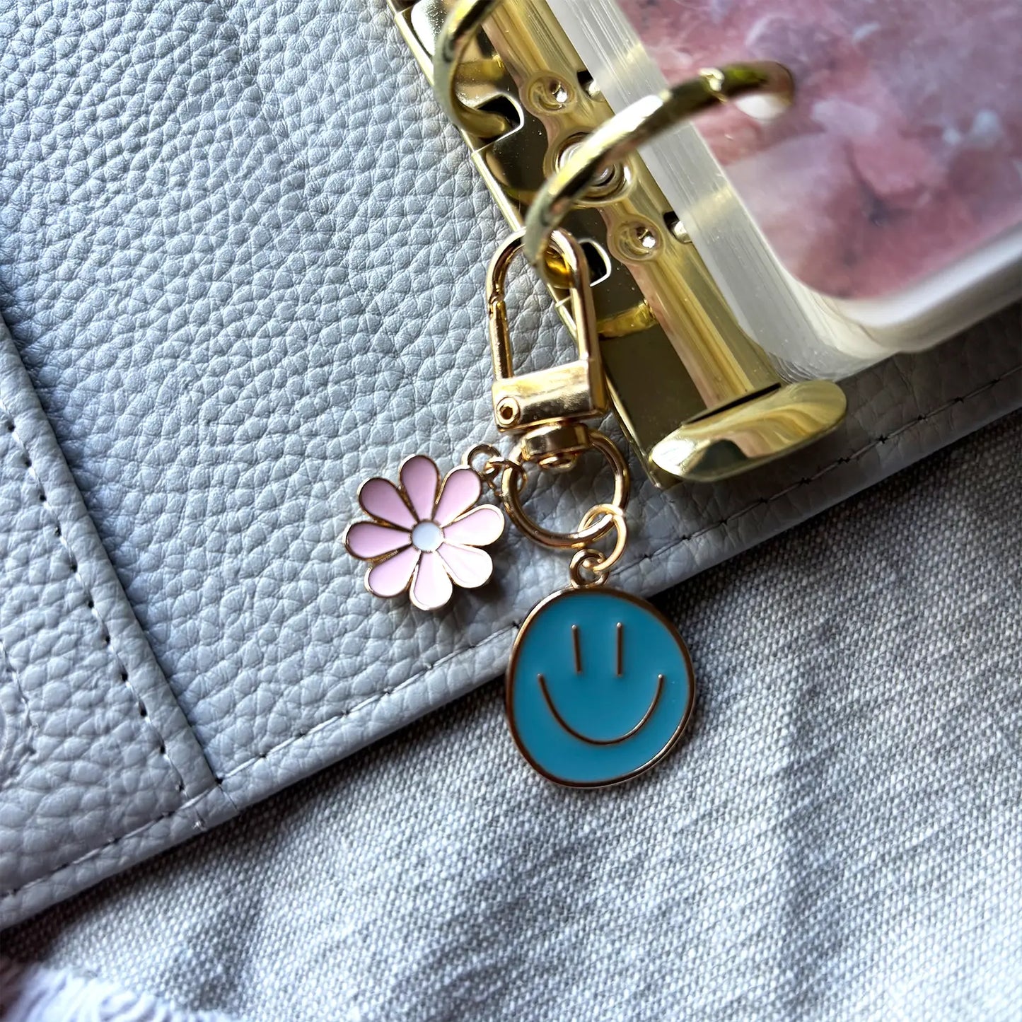 Porte-clés Smiley Bloom