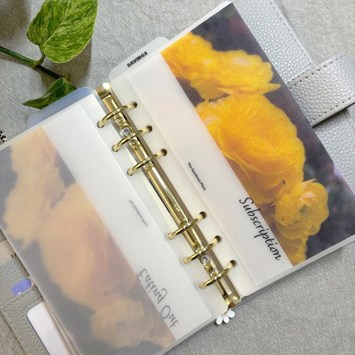 Enveloppe d'argent Sunshine Petals