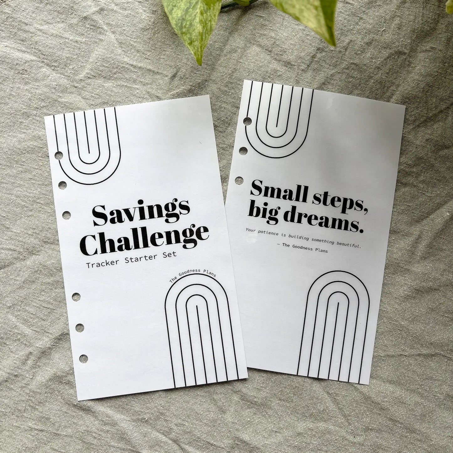 Small Steps, Big Dreams - Dashboards (2pc Set) - A6/Personal