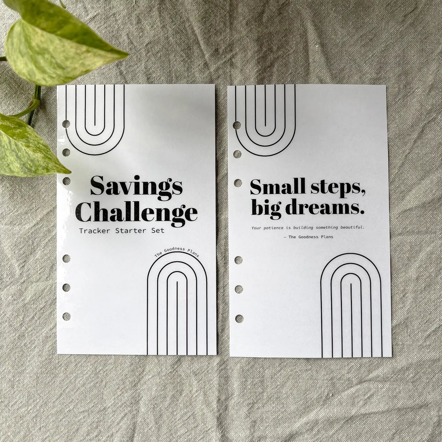 Small Steps, Big Dreams - Dashboards (2pc Set) - A6/Personal