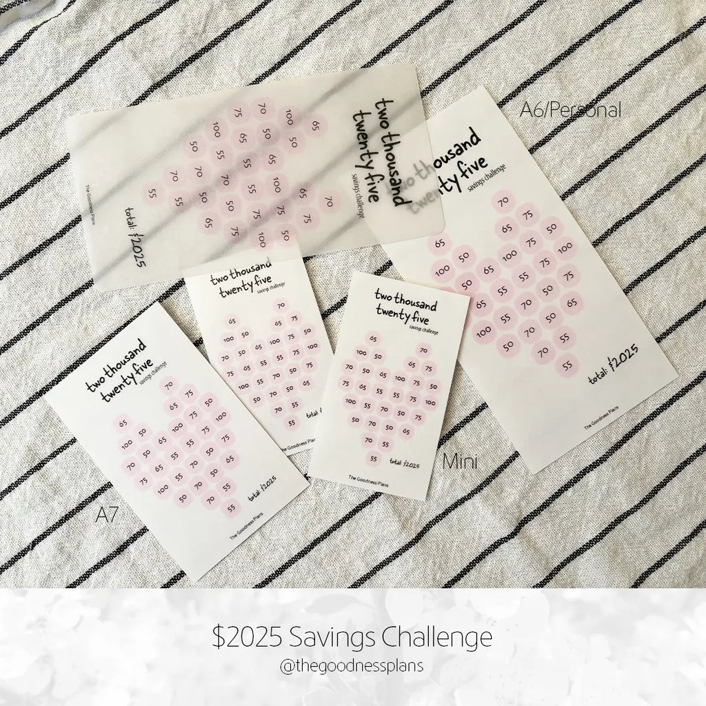 2025 Dollars Savings Challenge