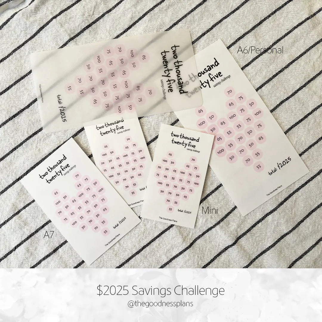2025 Dollars Savings Challenge