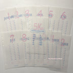 5K Savings Challenge Binder Set