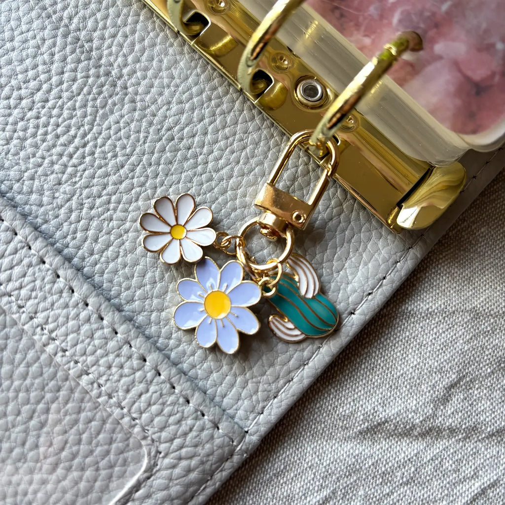 Cactus Bloom Keychain