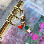 Cactus Bloom – Pastel Pots Keychain