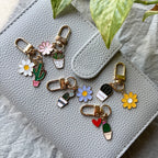 Cactus Bloom – Pastel Pots Keychain