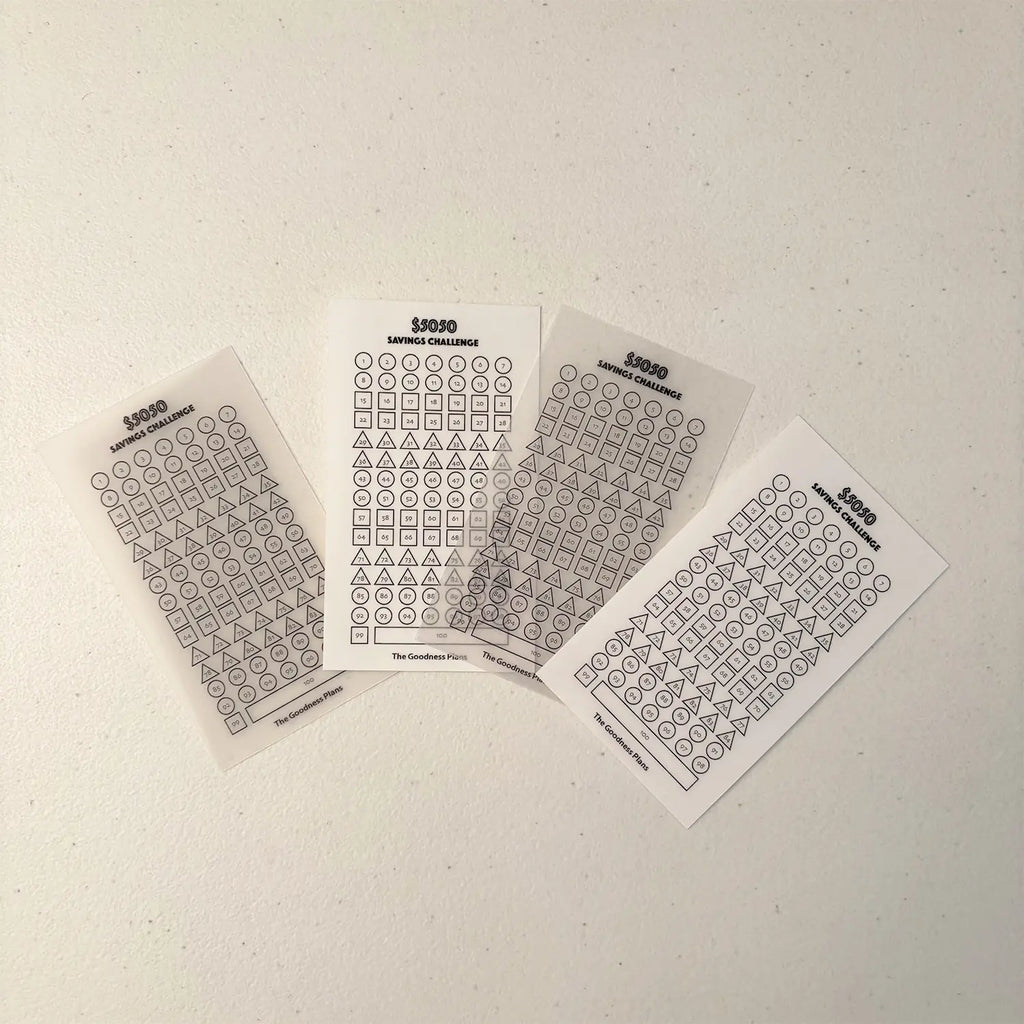 5050 Dollars Savings Challenge