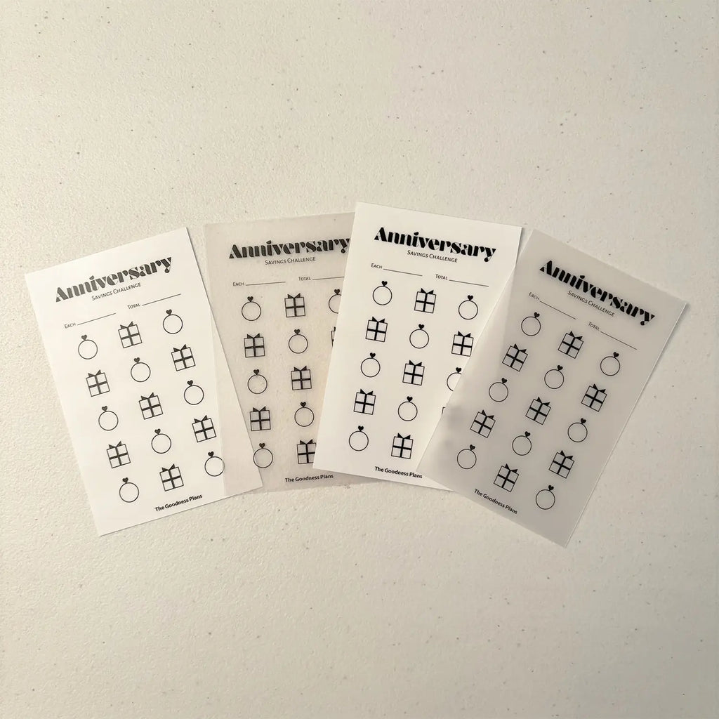 Anniversary Savings Challenge