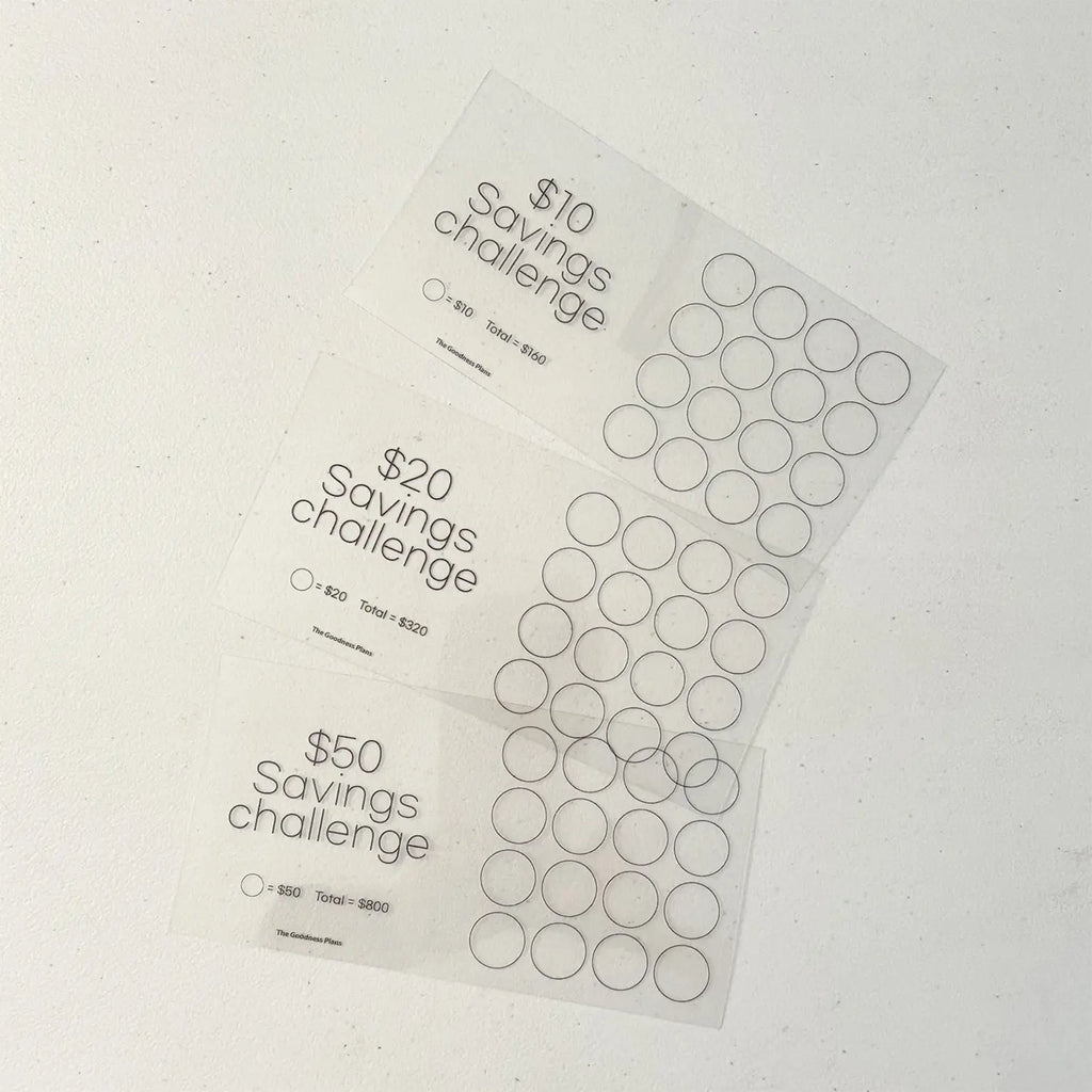 Big Dot Savings Challenge - Total $1280