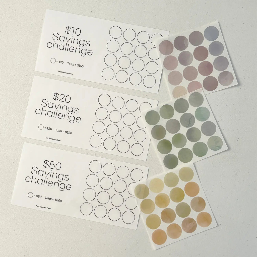 Big Dot Savings Challenges Set - Total $1280