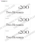 Bold Cash Placeholders (PDF)