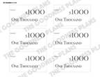 Bold Cash Placeholders (PDF)