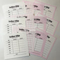 Teller Slip Set