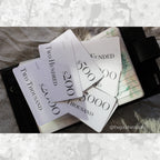 Bold Cash Placeholders (PDF)