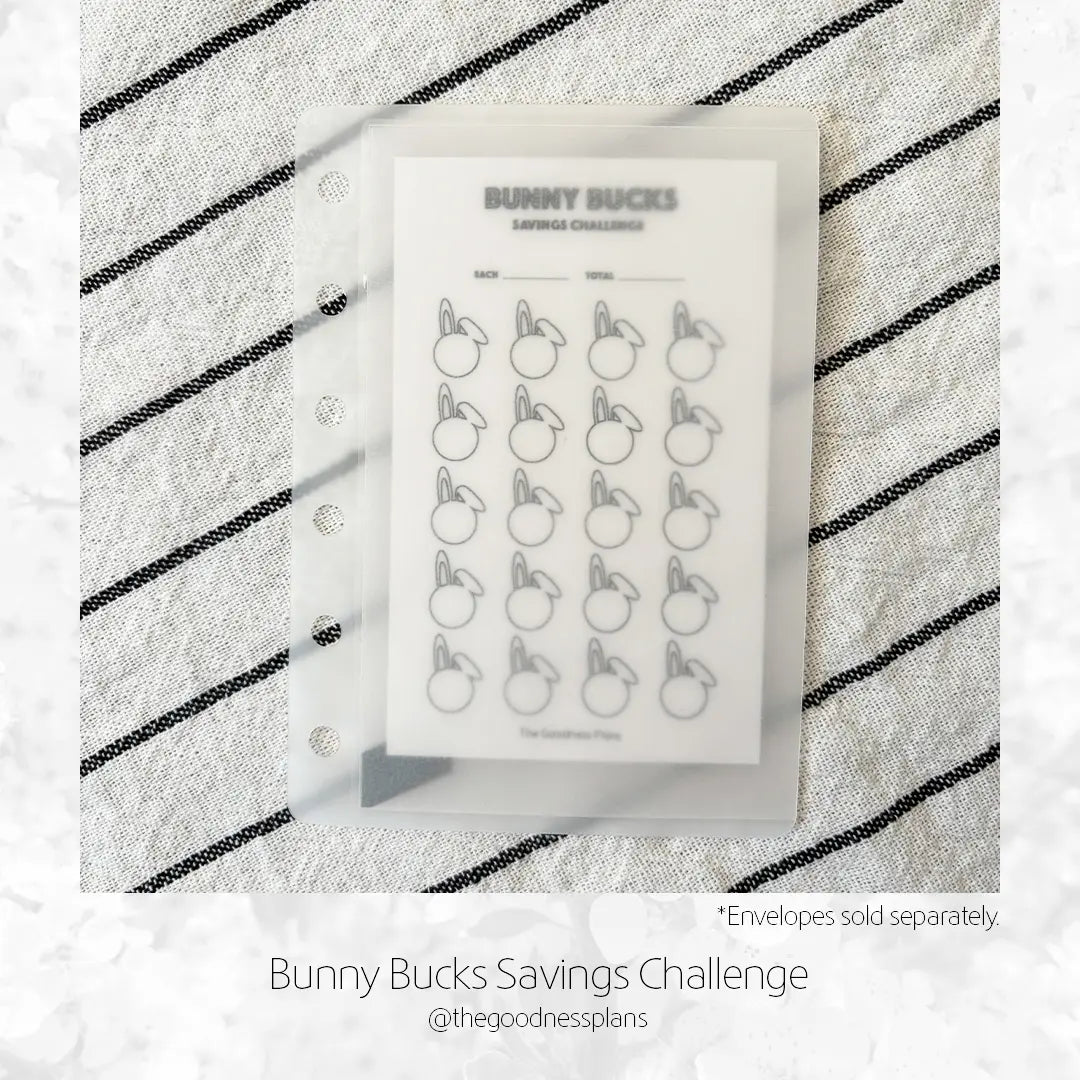 Bunny Bucks Savings Challenge