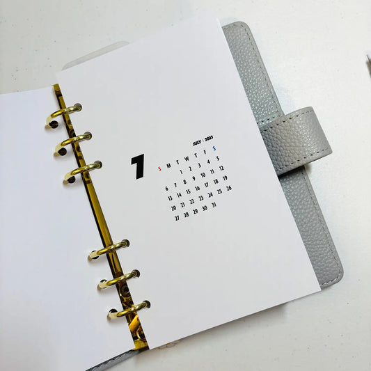 2025 Monthly Dashboard Set | July–December