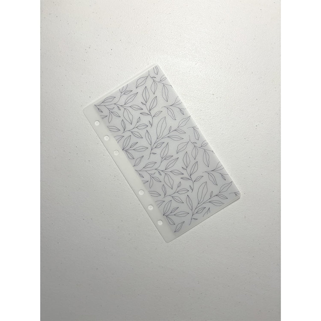 Outline Leaves Cash Envelope