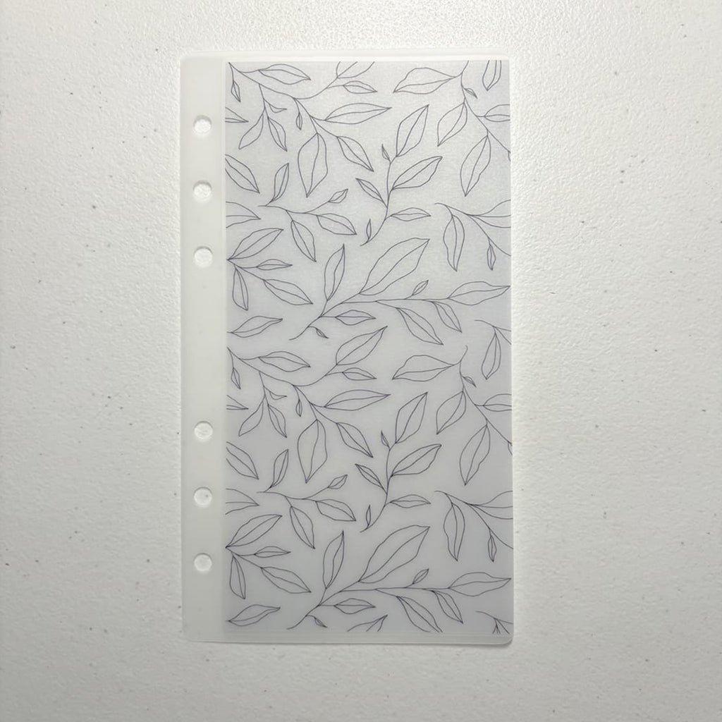 Outline Leaves Cash Envelope