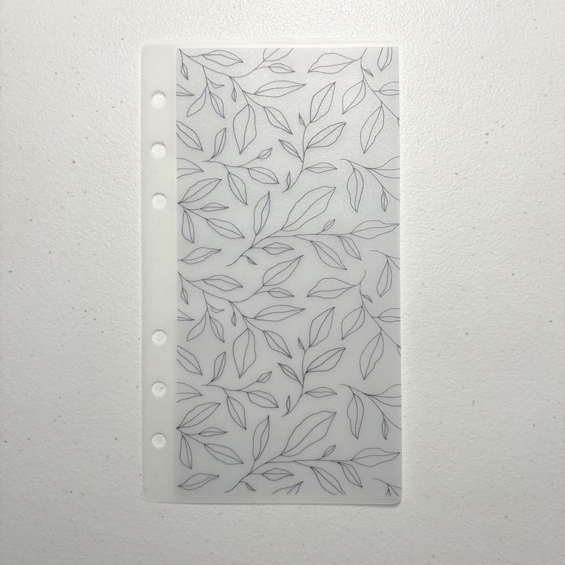 Outline Leaves Cash Envelope