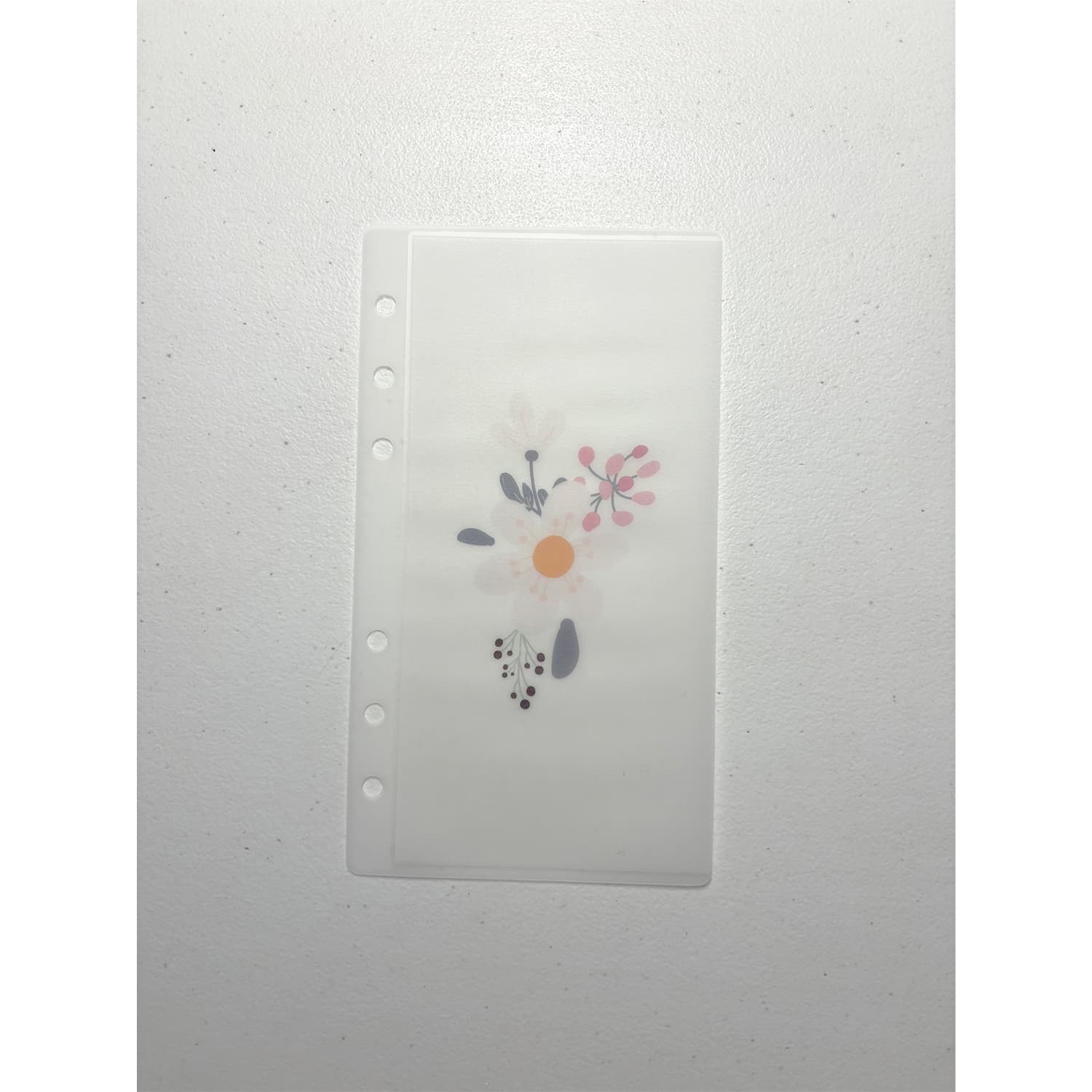 White Bloom Flower Cash Envelope