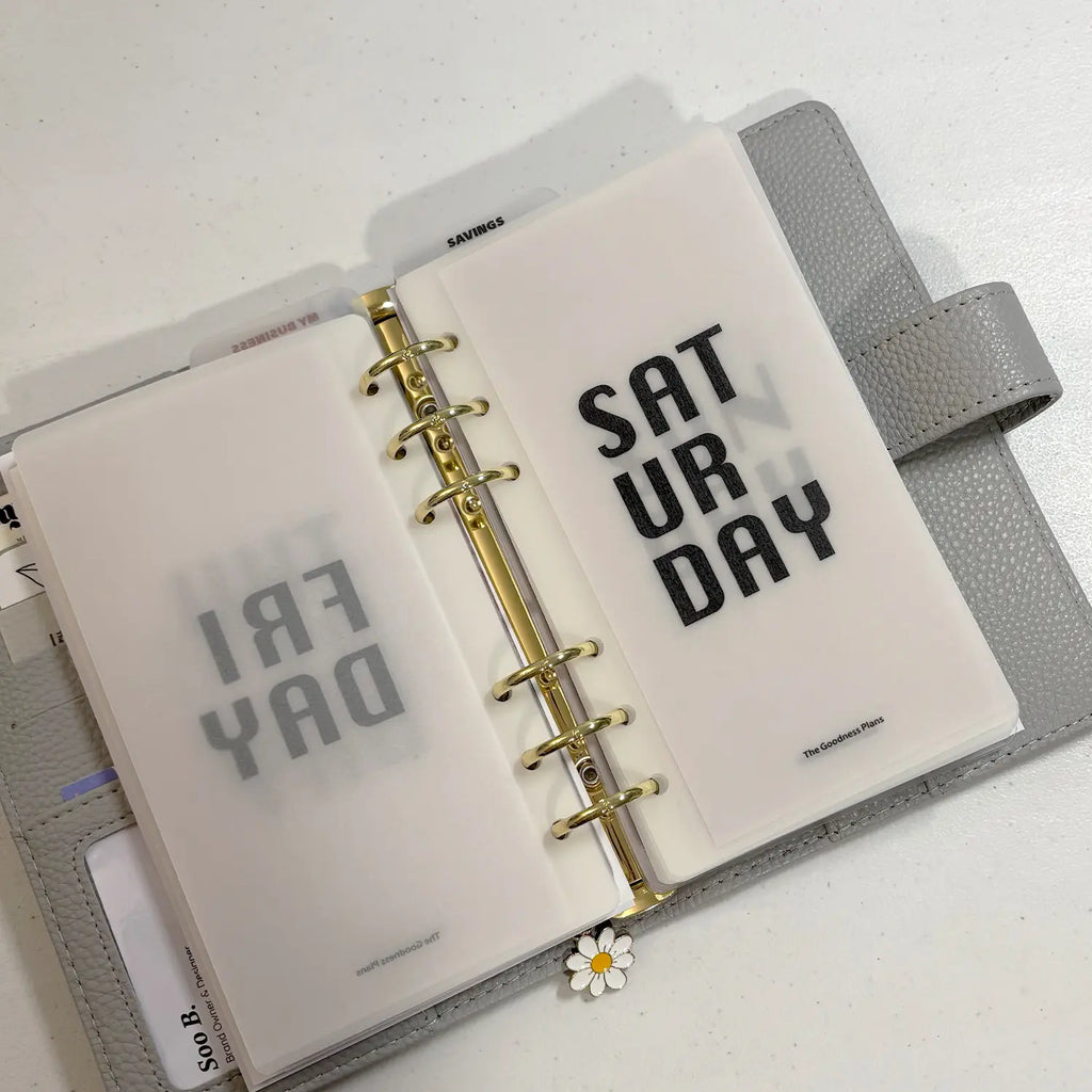 7-Day Cash Envelope Set | Rainbow or Black