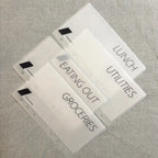 Parallelogram Cash Envelope
