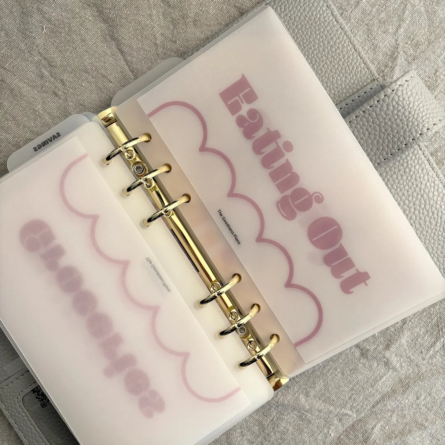 Enveloppe d'argent Pink Cloud