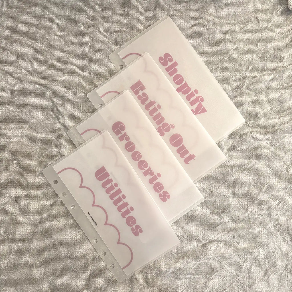 Pink Cloud Cash Envelope