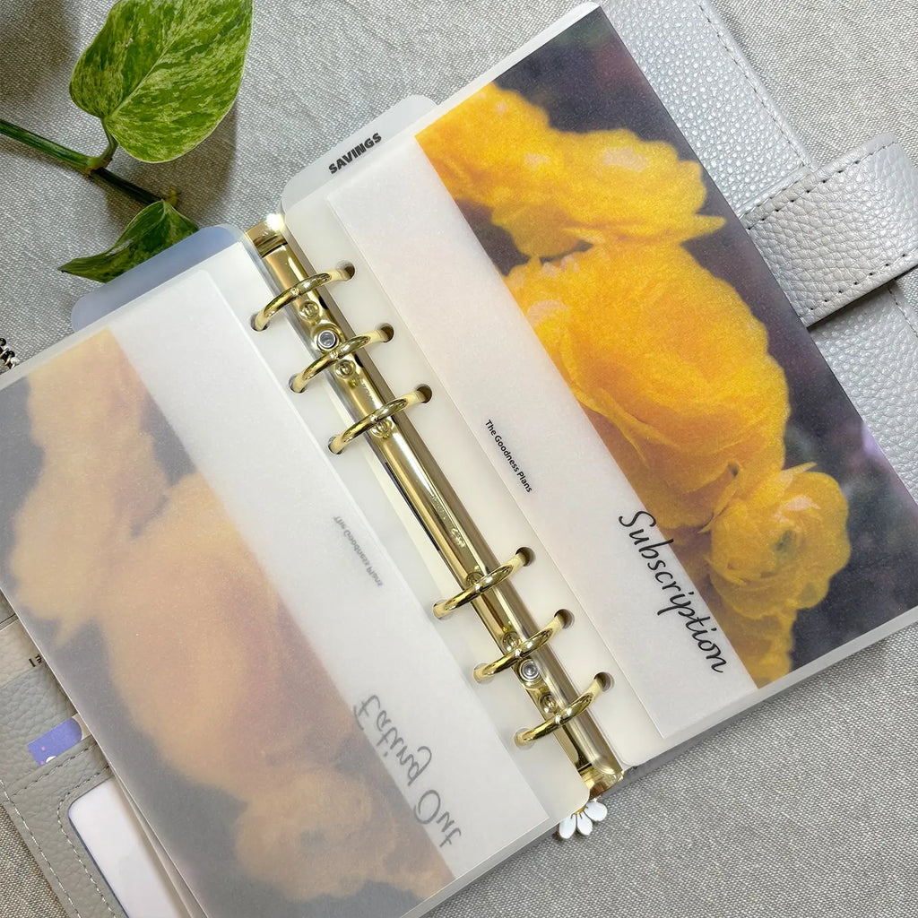 Sunshine Petals Cash Envelope