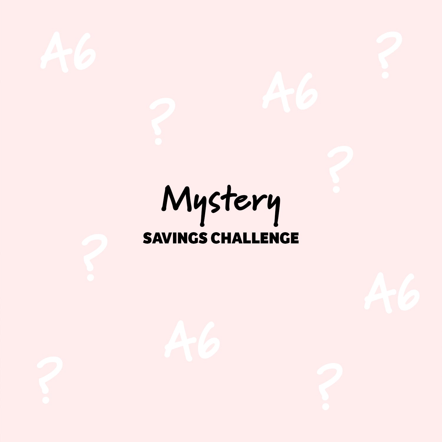 Mystery Savings Challenge