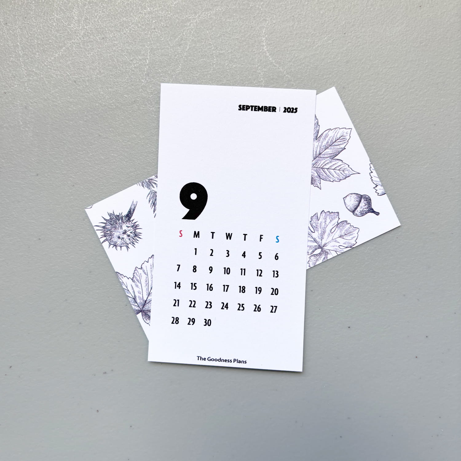 Planner Card - Monthly Series (Choose your month)