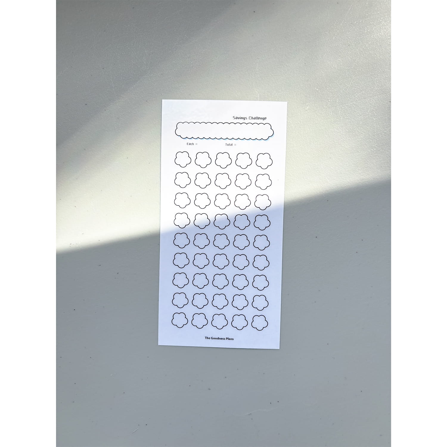 Untitled Savings Challenge