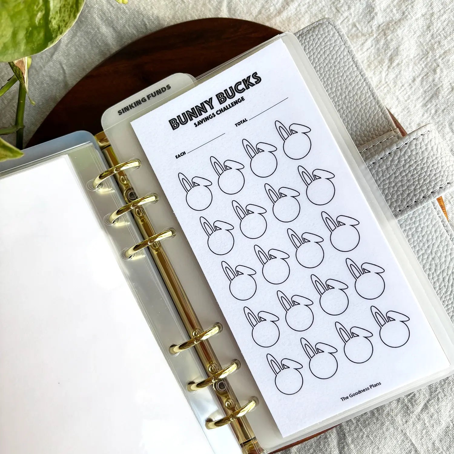 Bunny Bucks Savings Challenge