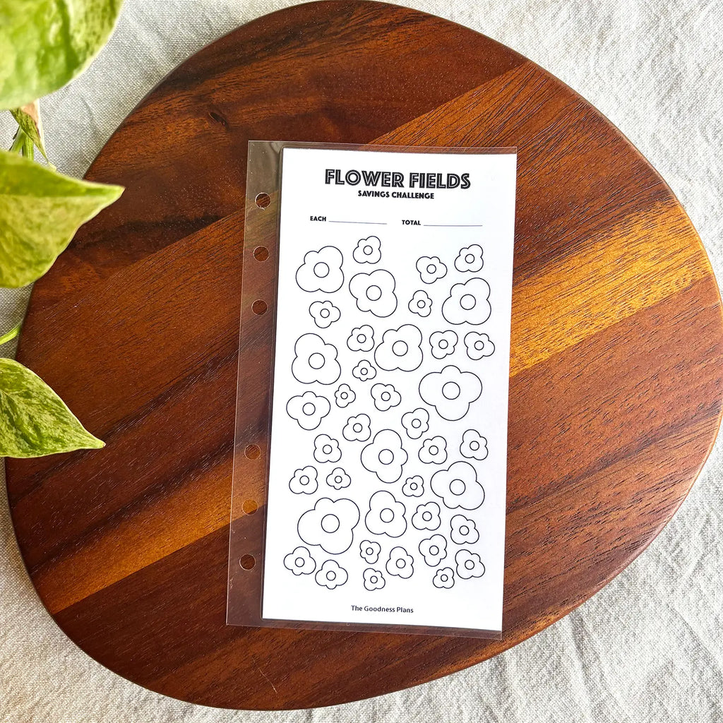 Flower Fields Savings Challenge