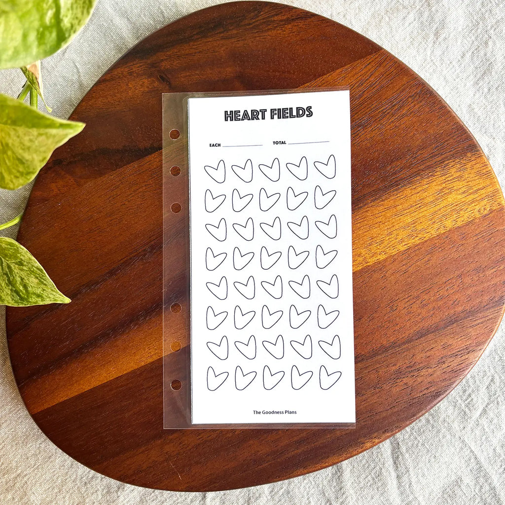 Heart Fields Savings Challenge