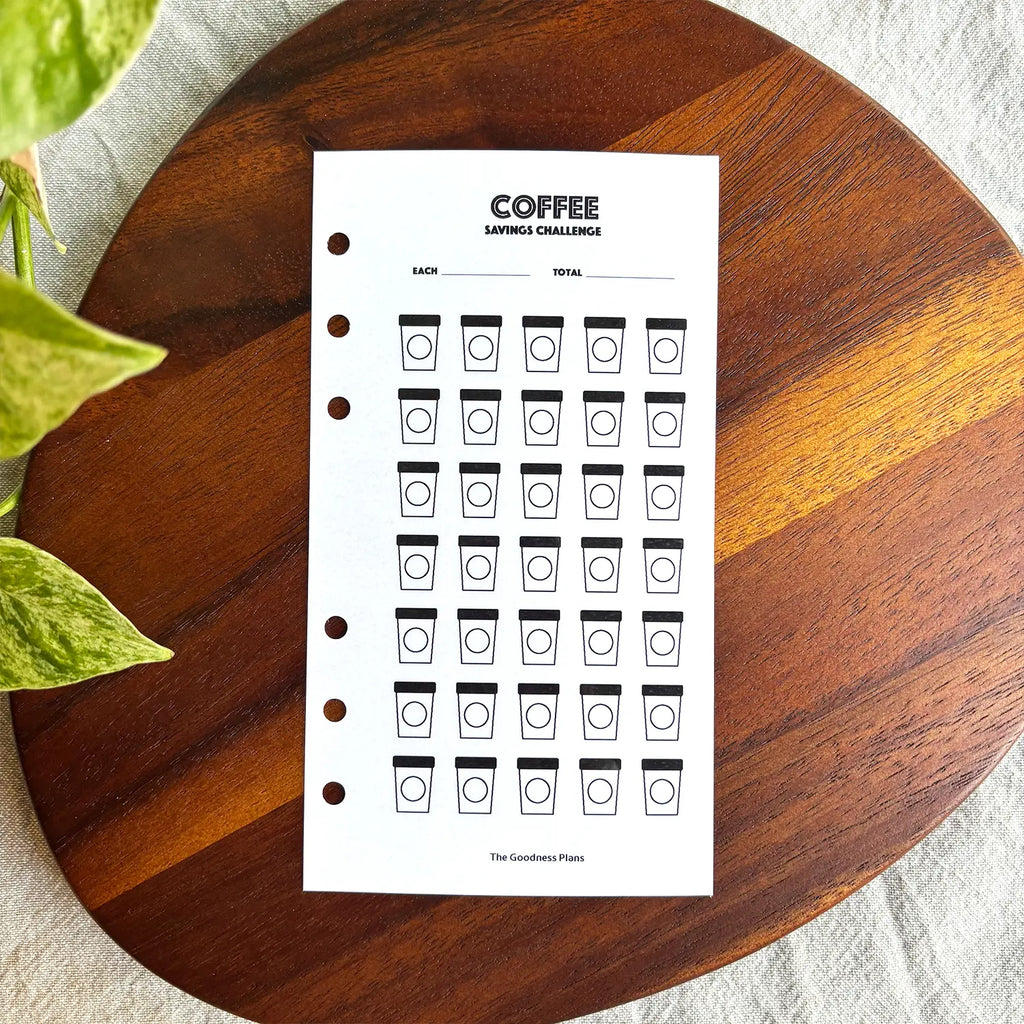 Coffee Savings Challenge