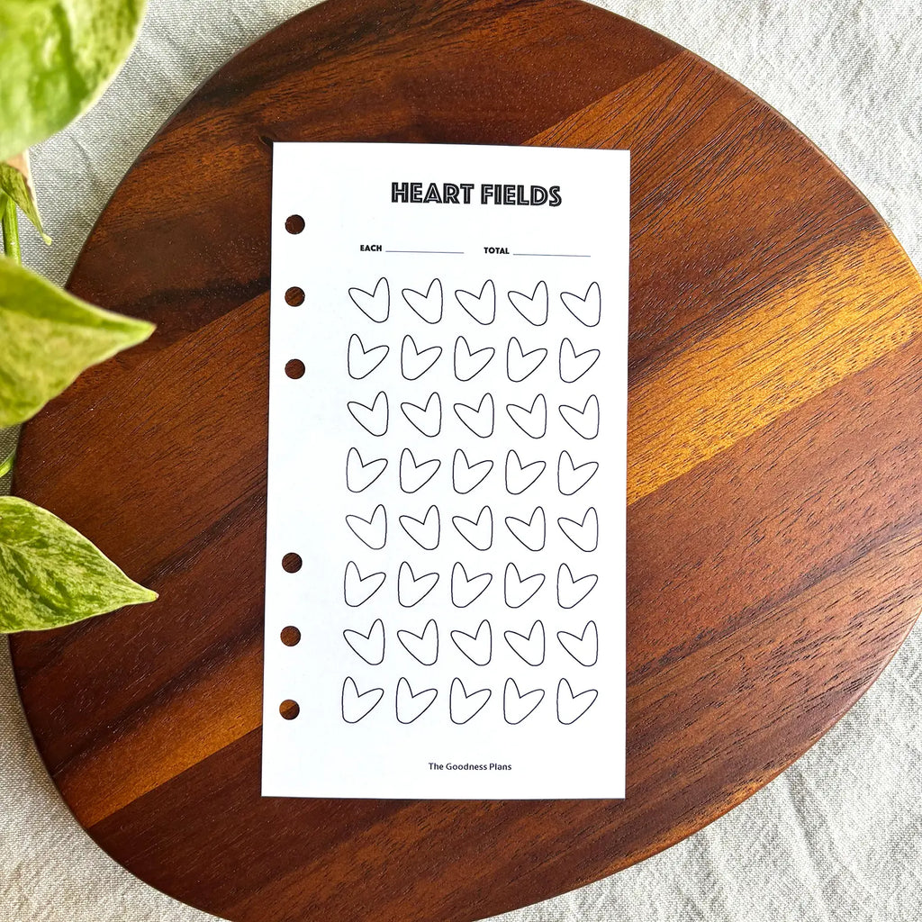 Heart Fields Savings Challenge